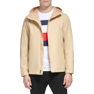 Foto 2 | Chaqueta Tommy Hilfiger color Canela Impermeable para Hombre - Venta Internacional