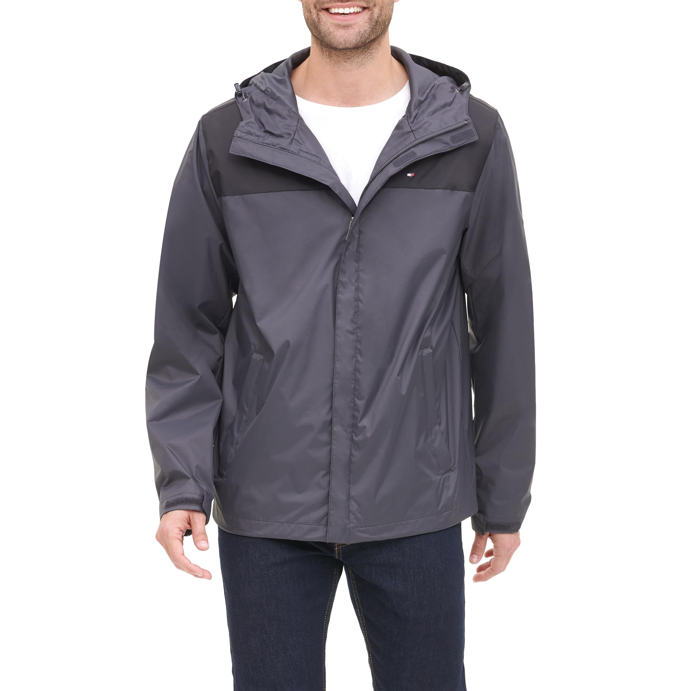 Foto 1 | Chaqueta Tommy Hilfiger Performance Soft Shell Con Capucha Para Hombre - Venta Internacional.