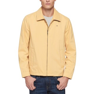 Foto 1 | Chaqueta Tommy Hilfiger Ligera De Microsarga Para Golf Para Hombre, Amarilla - Venta Internacional.