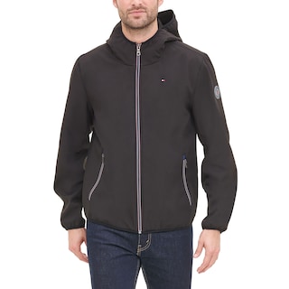 Foto 1 | Chaqueta Tommy Hilfiger Con Capucha Performance Soft Shell Para Hombre - Venta Internacional.
