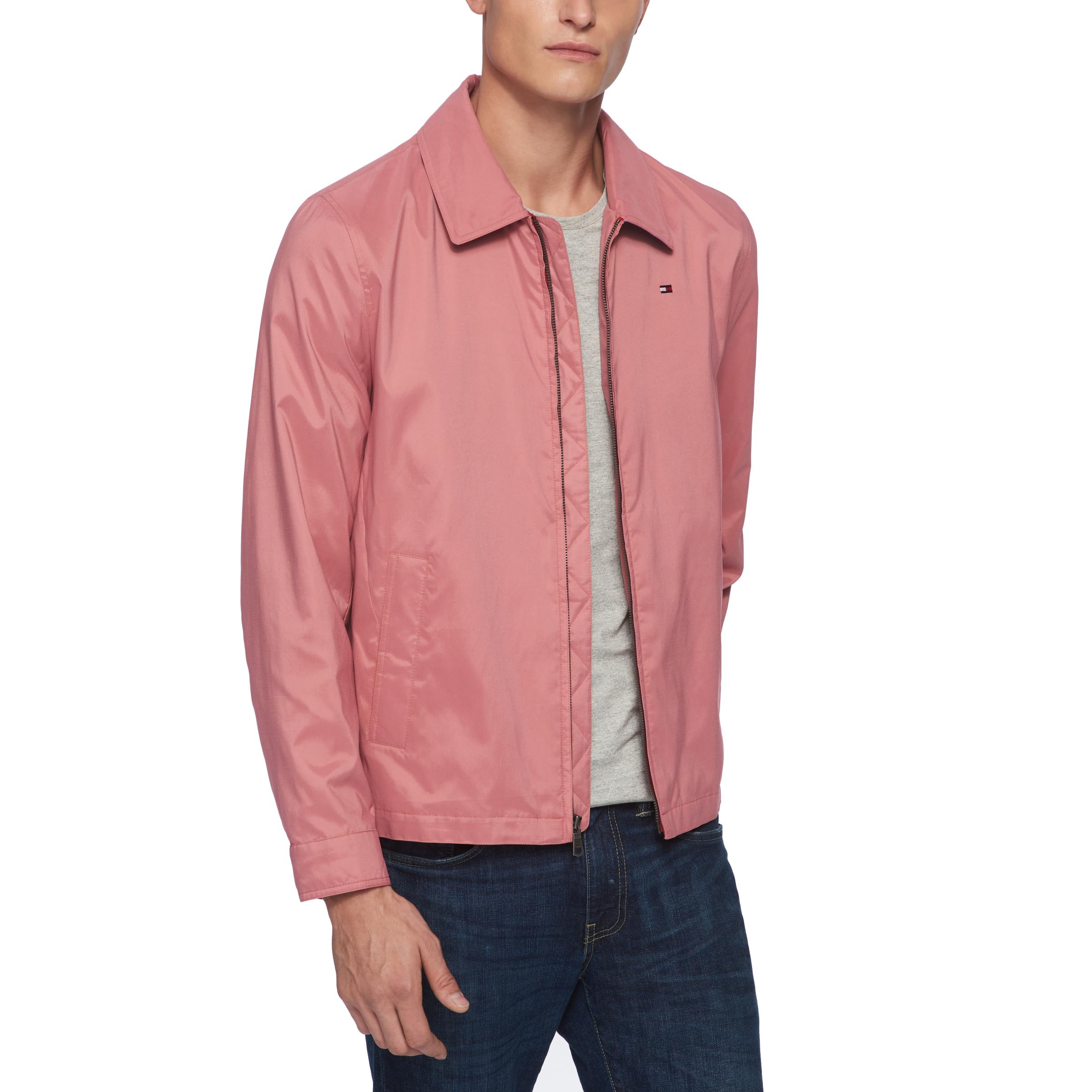 Foto 3 pulgar | Chaqueta Tommy Hilfiger Ligera De Microsarga Para Golf, Color Rojo, Xs, Para Hombre - Venta Internacional.