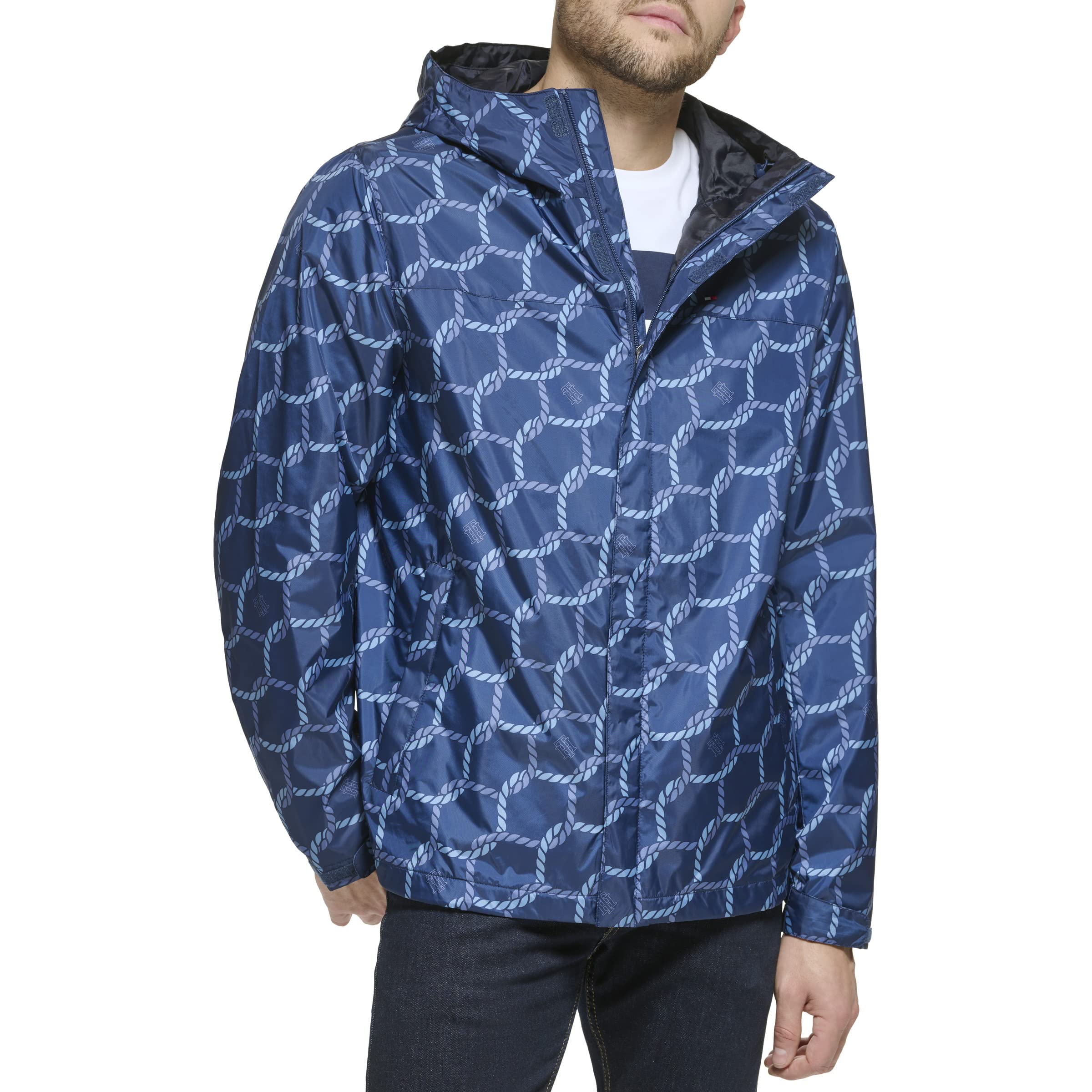 Foto 2 pulgar | Chaqueta Tommy Hilfiger Ligera Impermeable para Hombre - Venta Internacional