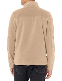 Foto 2 | Chaqueta Tommy Hilfiger Clásica Con Cremallera Frontal, Forro Polar, Color Canela - Venta Internacional.