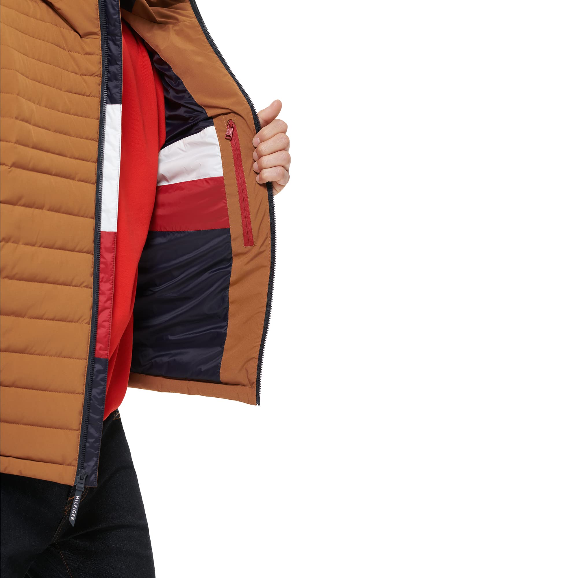 Foto 3 pulgar | Chaqueta Tommy Hilfiger de Poliéster con Capucha para Hombre - Venta Internacional