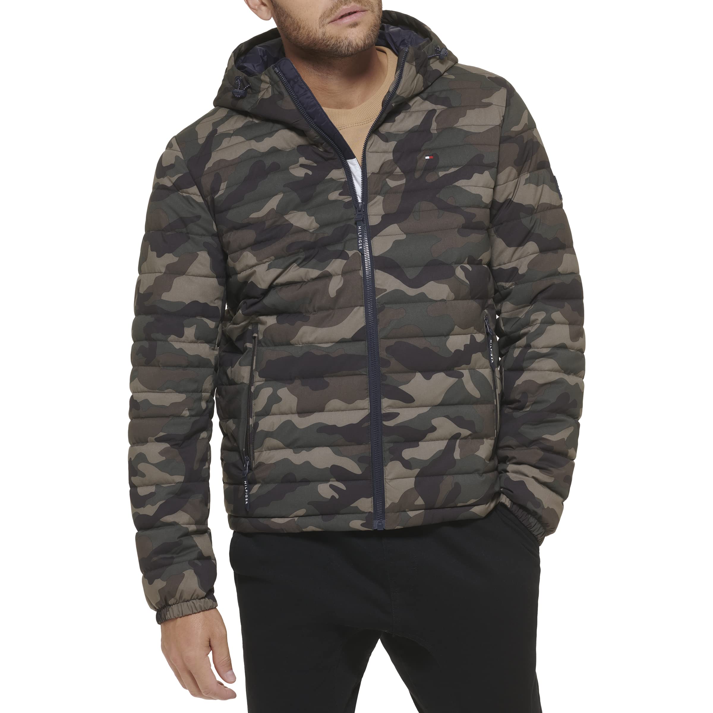 Foto 1 | Chamarra Tommy Hilfiger para Hombre-Venta Internacional
