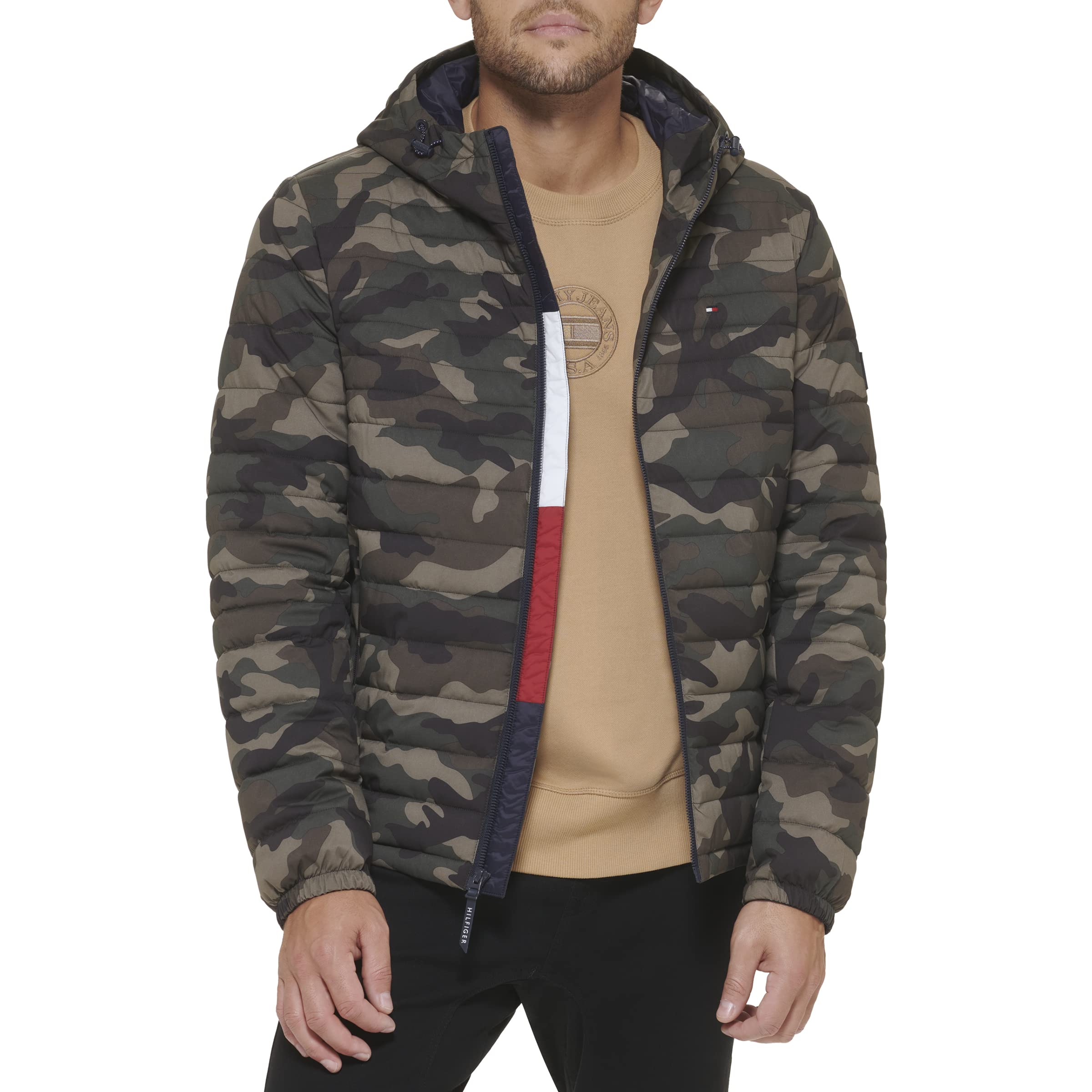 Foto 2 | Chamarra Tommy Hilfiger para Hombre-Venta Internacional