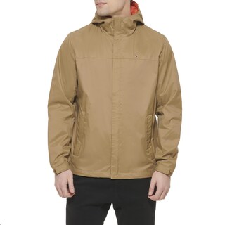 Foto 2 | Chaqueta Tommy Hilfiger Ligera Caqui para Hombre- Venta Internacional