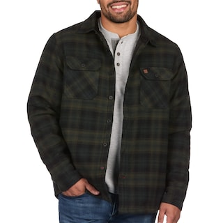 Foto 1 | Camisa Coleman Franela Oliva para Hombre - Venta Internacional