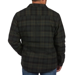 Foto 2 | Camisa Coleman Franela Oliva para Hombre - Venta Internacional