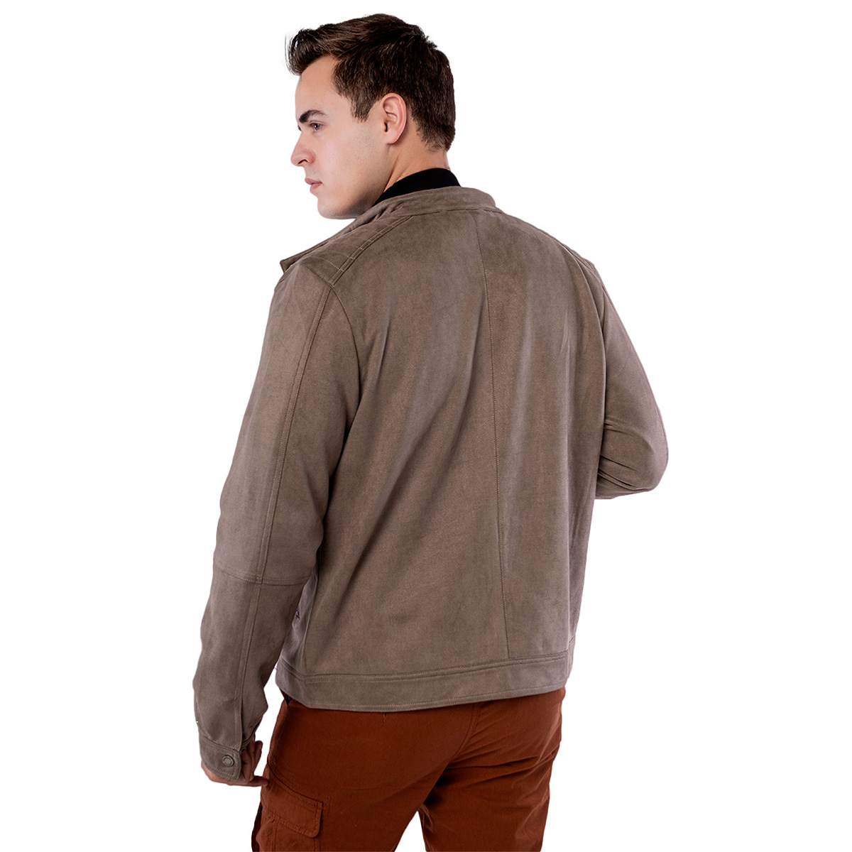 Foto 3 pulgar | Generra | Chamarra Casual De Cuello Alto Para Hombre