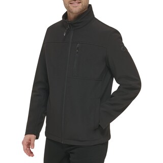 Foto 1 | Chaqueta Impermeable Cortavientos Calvin Klein Para Hombre, Color Negro - Venta Internacional.