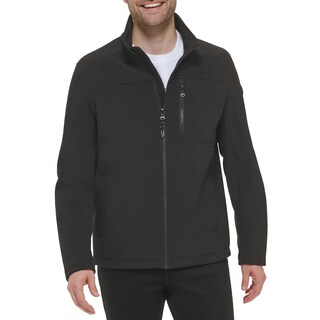 Foto 2 | Chaqueta Impermeable Cortavientos Calvin Klein Para Hombre, Color Negro - Venta Internacional.