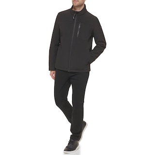Foto 3 | Chaqueta Impermeable Cortavientos Calvin Klein Para Hombre, Color Negro - Venta Internacional.