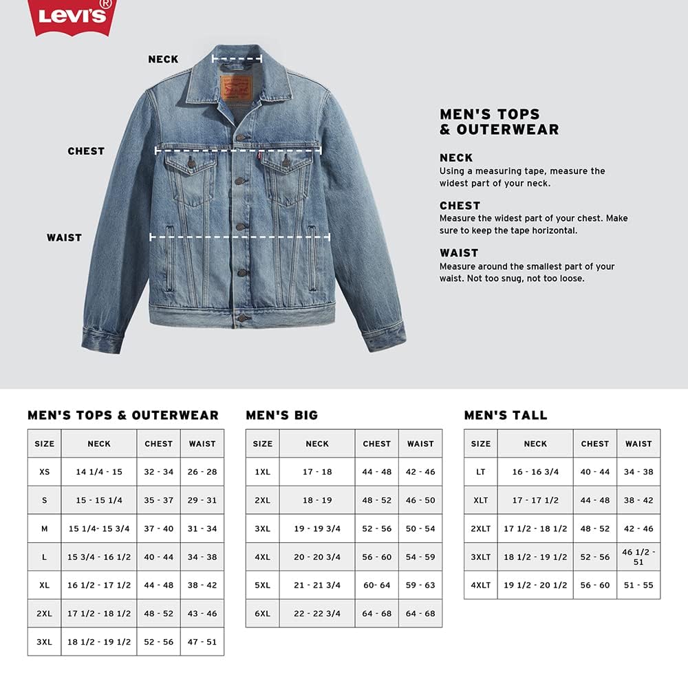 Foto 3 pulgar | Chaqueta Levi's Trucker Para Hombre Blow Away, Negra, Xl - Venta Internacional.