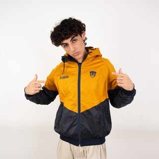 Foto 1 | Rompevientos, Garra Azul, Oro Y Azul Marino - Pumas Oficial