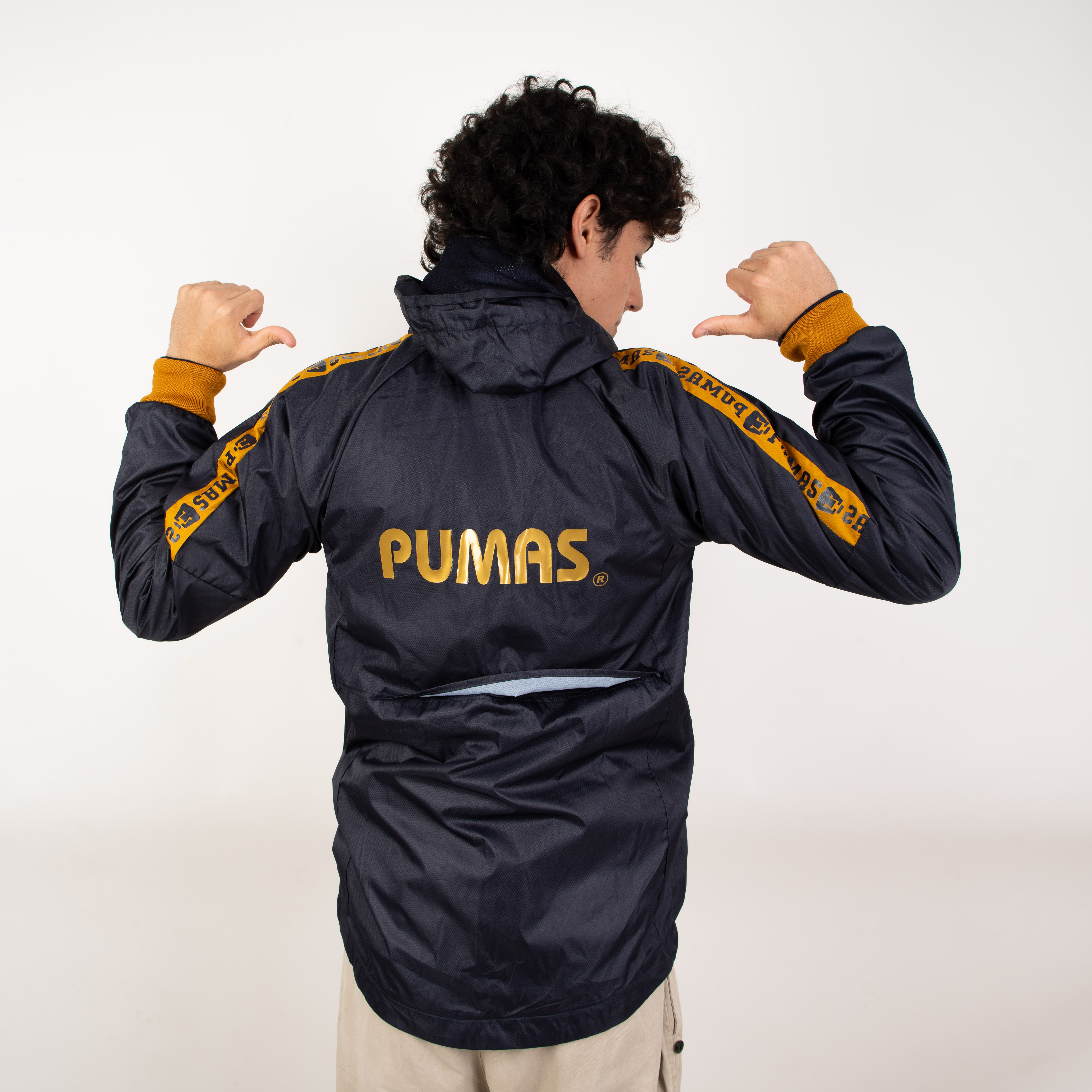 Foto 7 pulgar | Rompevientos,  Garra Azul -  Azul Marino - Oficial Pumas