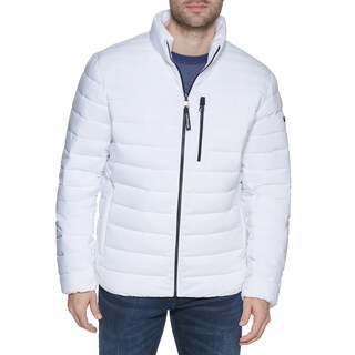 Foto 1 | Chaqueta Calvin Klein Classic Plegable De Plumón Para Hombre, Color Blanco - Venta Internacional.