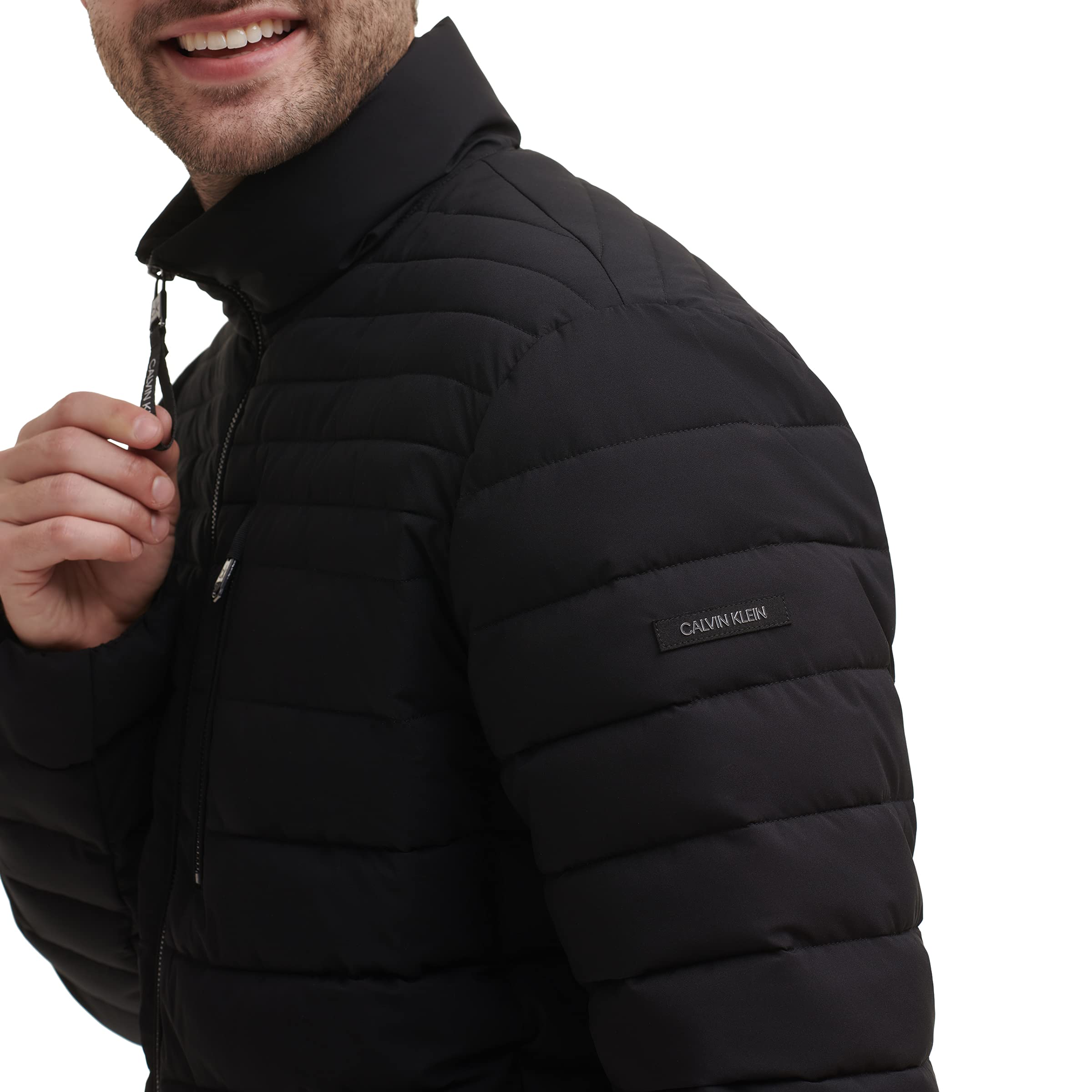 Foto 3 pulgar | Chaqueta Calvin Klein Classic Plegable De Plumón Para Hombre, Color Negro - Venta Internacional.