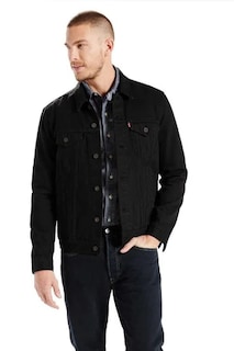 Foto 1 | Chaqueta Levi's Trucker Larimar/negro/stretch Para Hombre, Talla Xl - Venta Internacional.
