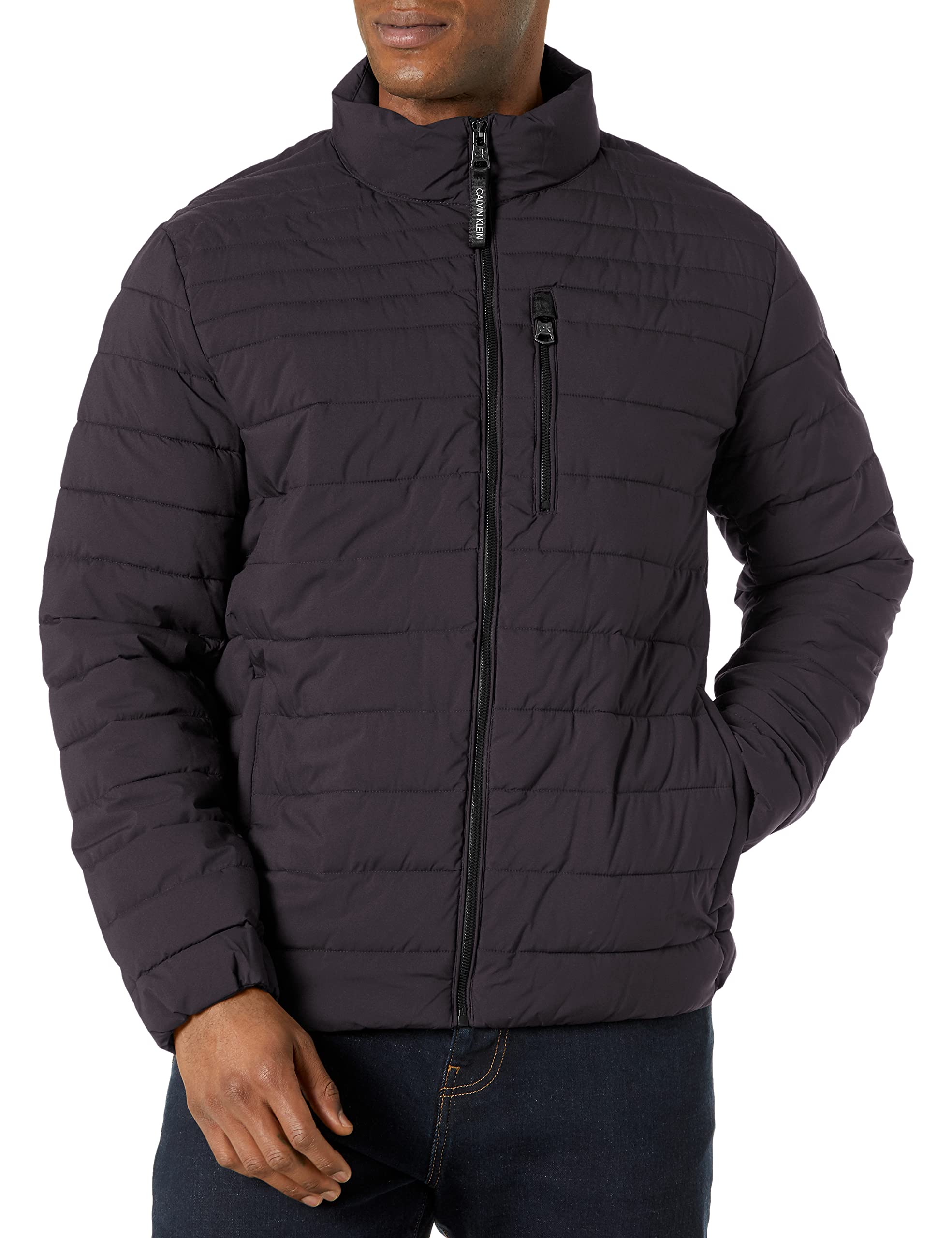 Foto 2 pulgar | Chaqueta Calvin Klein Classic Plegable De Plumón Para Hombre, Plancha - Venta Internacional.