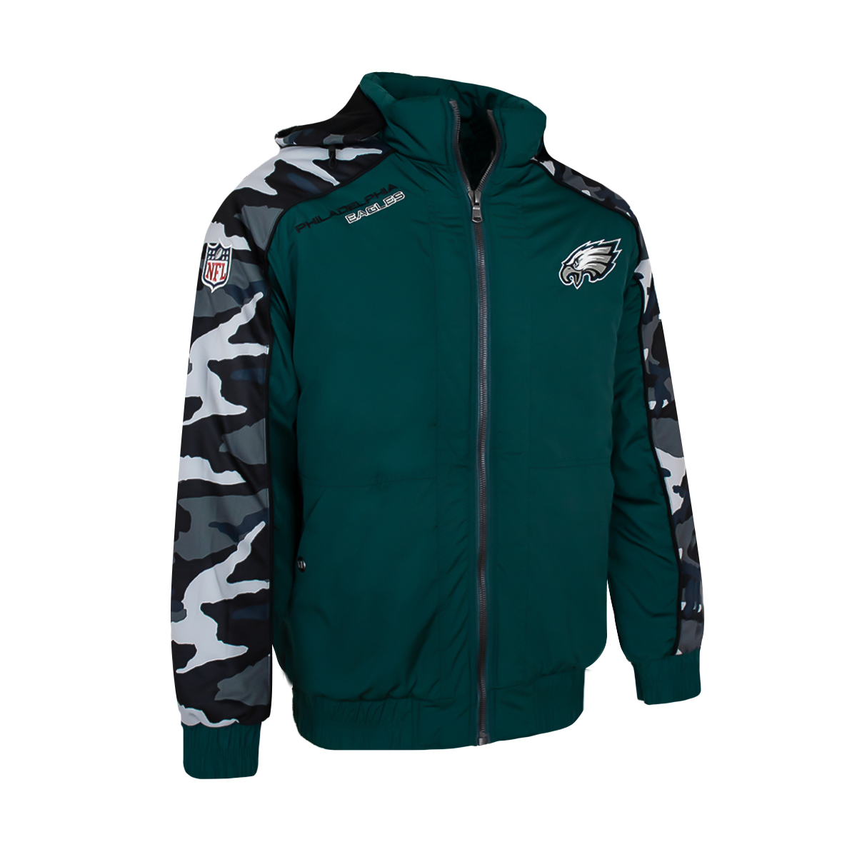Foto 3 pulgar | Chamarra Nfl Philadelphia Eagles Para Caballero 100% Original