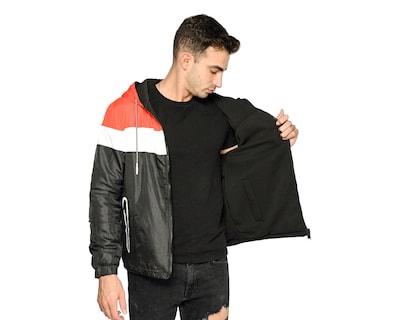 Foto 2 | Chamarra Para Vista Ocean Point Negro Hombre Doble Con Gorro
