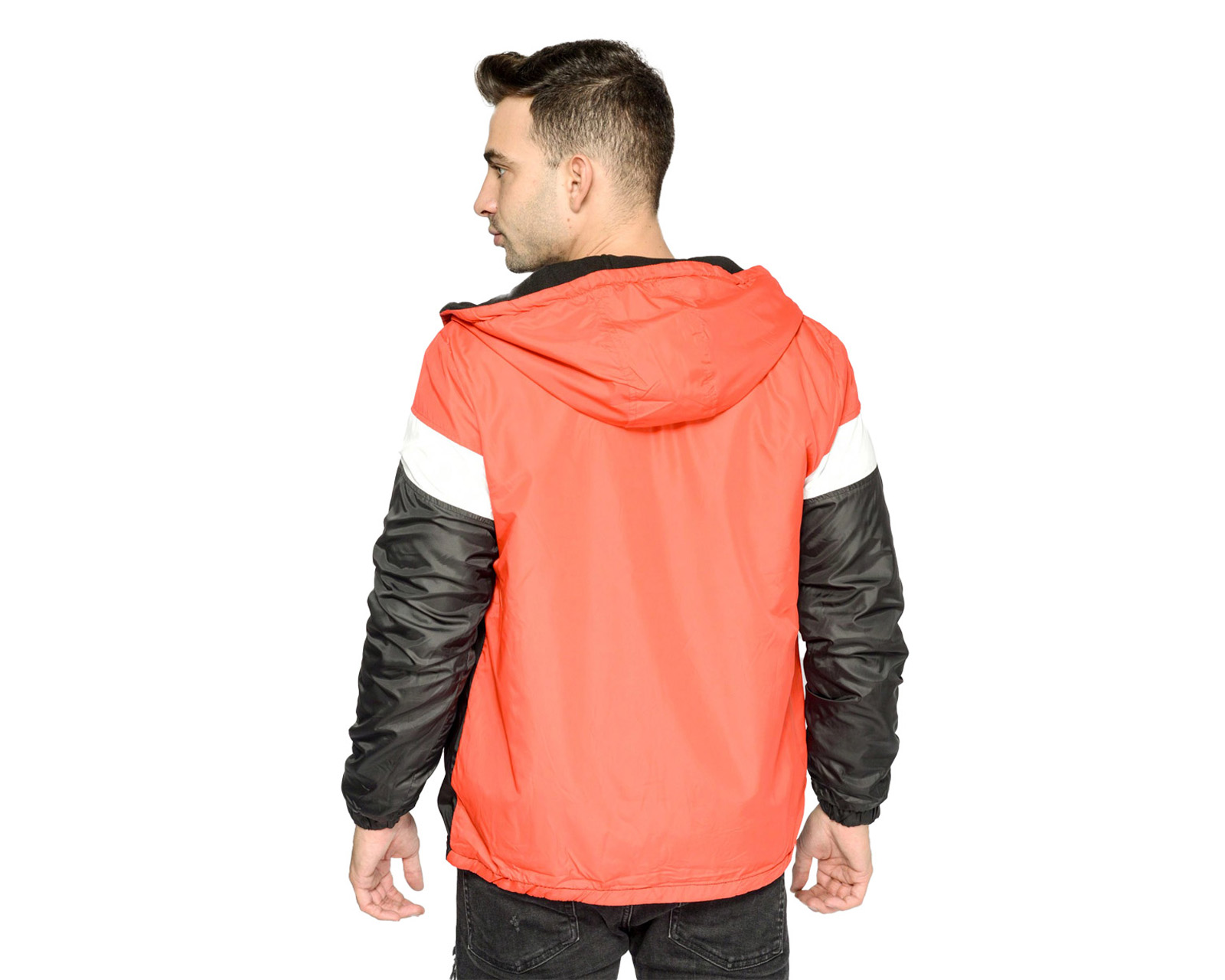 Foto 4 pulgar | Chamarra Para Vista Ocean Point Negro Hombre Doble Con Gorro