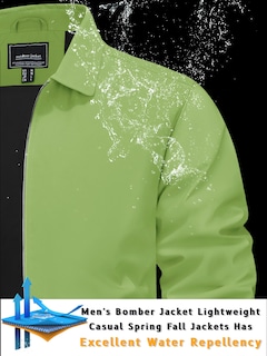 Foto 2 | Chaqueta Tacvasen Light Para Hombre Windbreaker Spring Olive Green - Venta Internacional.