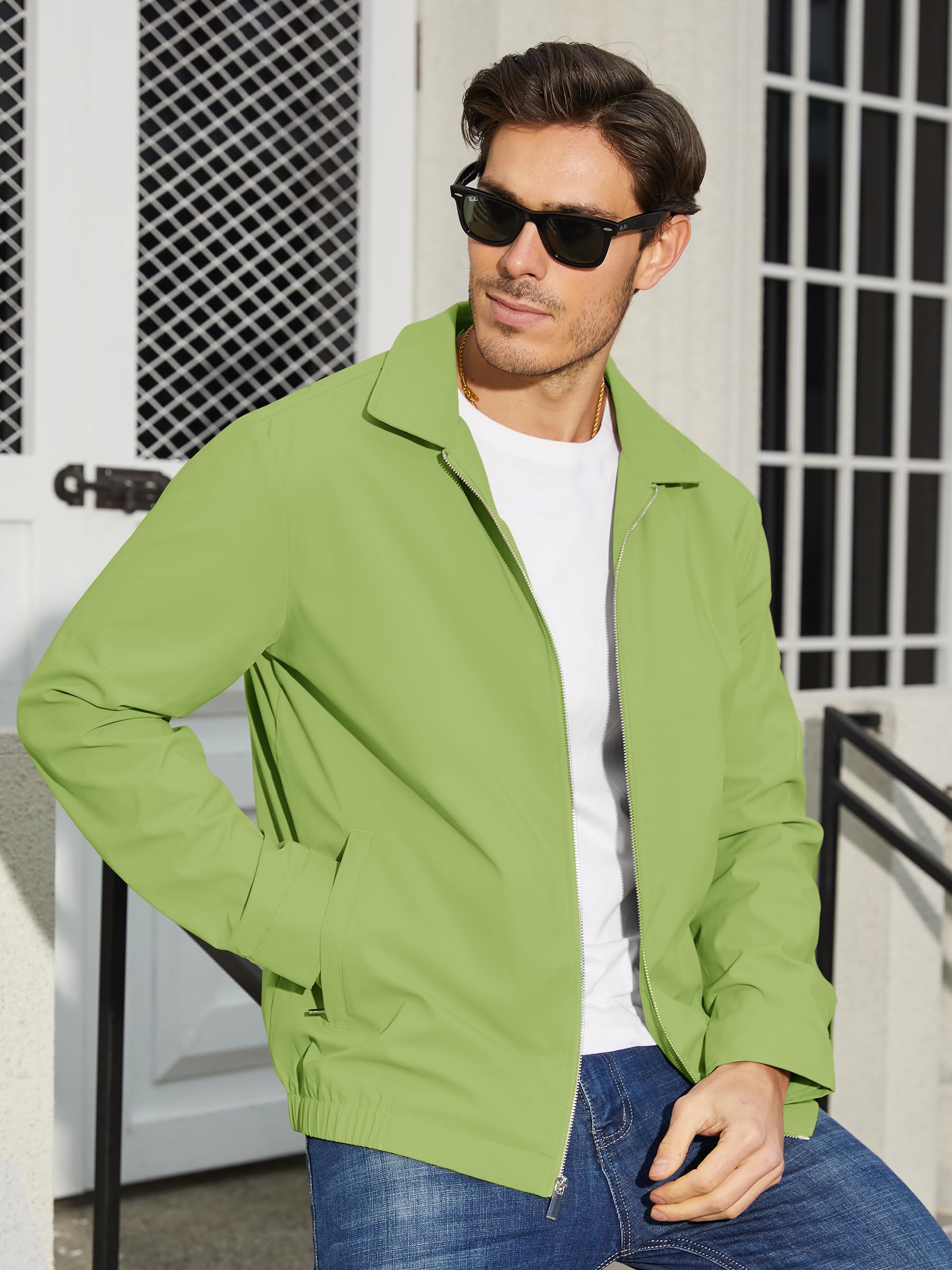 Foto 5 pulgar | Chaqueta Tacvasen Light Para Hombre Windbreaker Spring Olive Green - Venta Internacional.