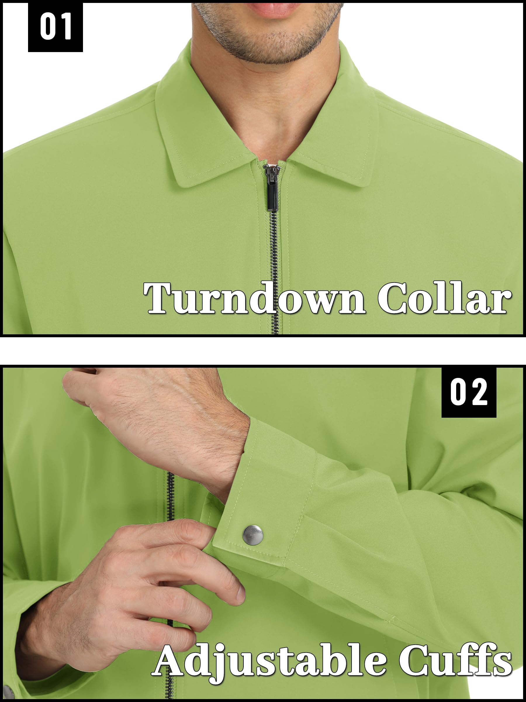 Foto 6 pulgar | Chaqueta Tacvasen Light Para Hombre Windbreaker Spring Olive Green - Venta Internacional.