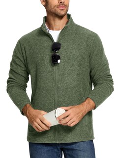 Foto 2 | Chaqueta Polar Tacvasen, Abrigo De Viaje Ligero Para Hombre, A-green L - Venta Internacional.