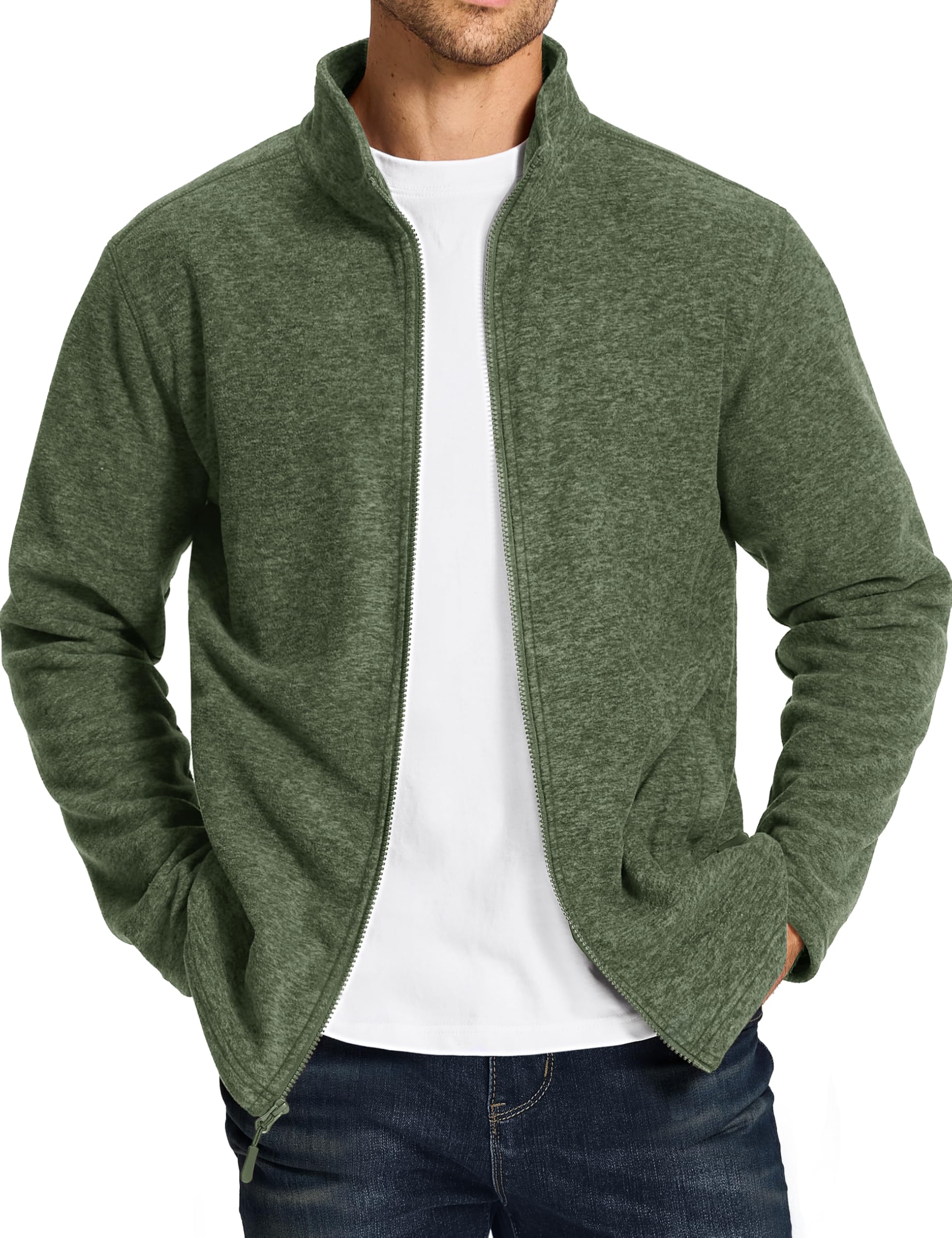 Foto 4 pulgar | Chaqueta Polar Tacvasen, Abrigo De Viaje Ligero Para Hombre, A-green L - Venta Internacional.