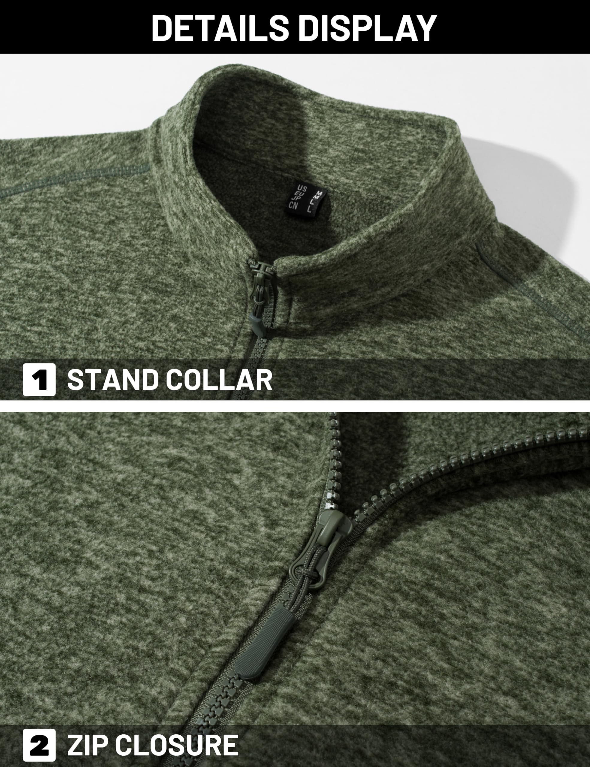 Foto 5 pulgar | Chaqueta Polar Tacvasen, Abrigo De Viaje Ligero Para Hombre, A-green L - Venta Internacional.