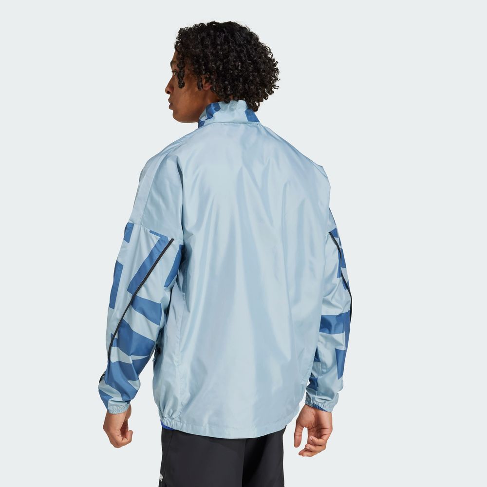 Foto 5 pulgar | Chamarra Mt Print Wind J Adidas para Hombre