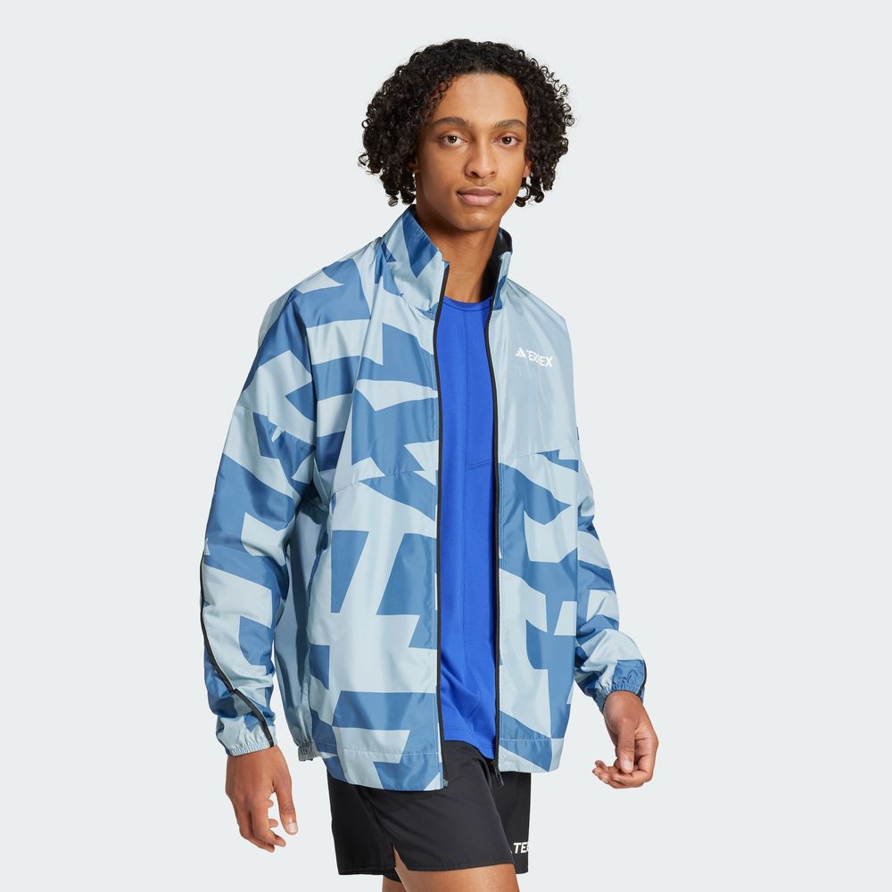 Foto 6 pulgar | Chamarra Mt Print Wind J Adidas para Hombre