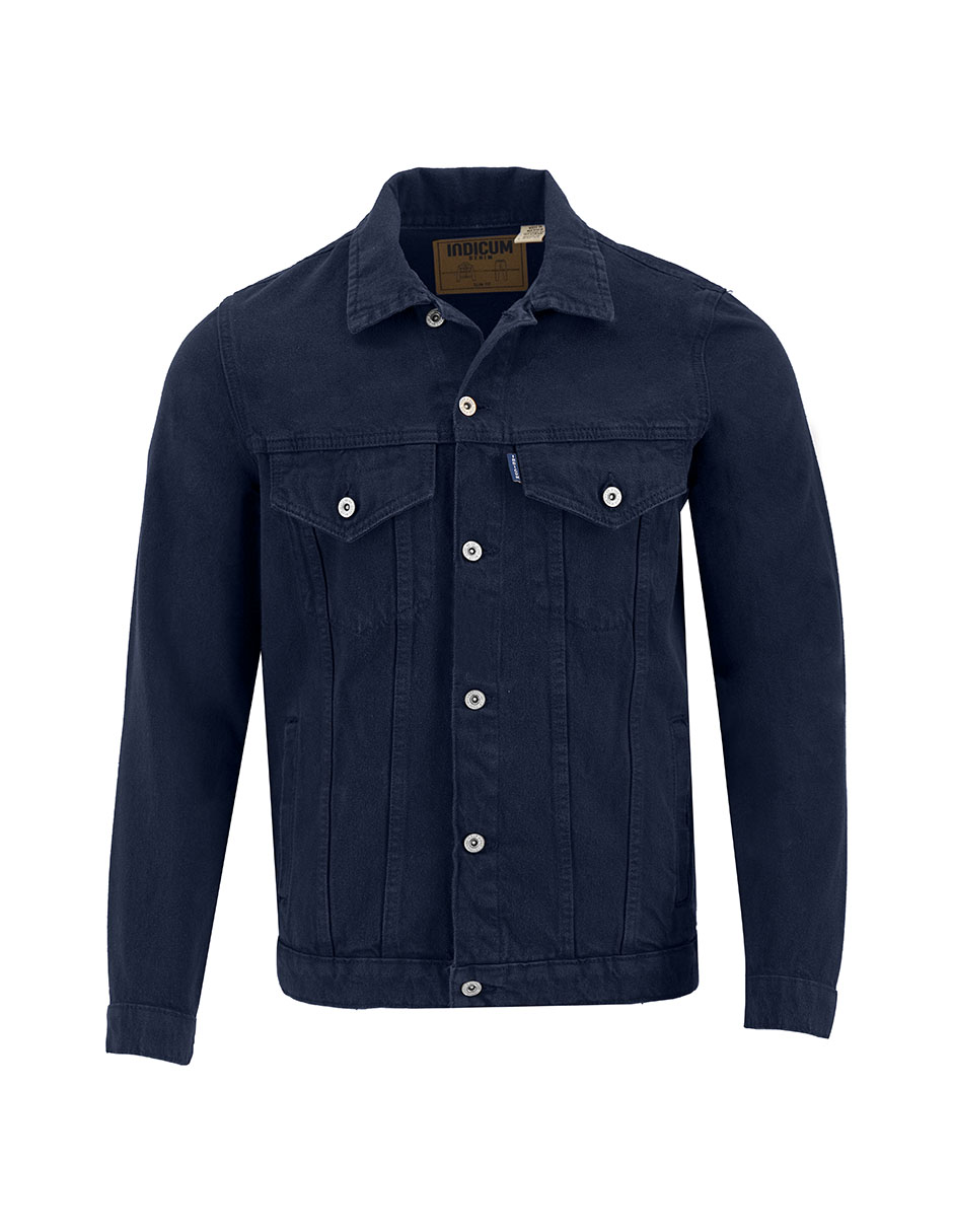 Foto 4 pulgar | Chamarra De Mezclilla Indicum Denim Ocean Hombre