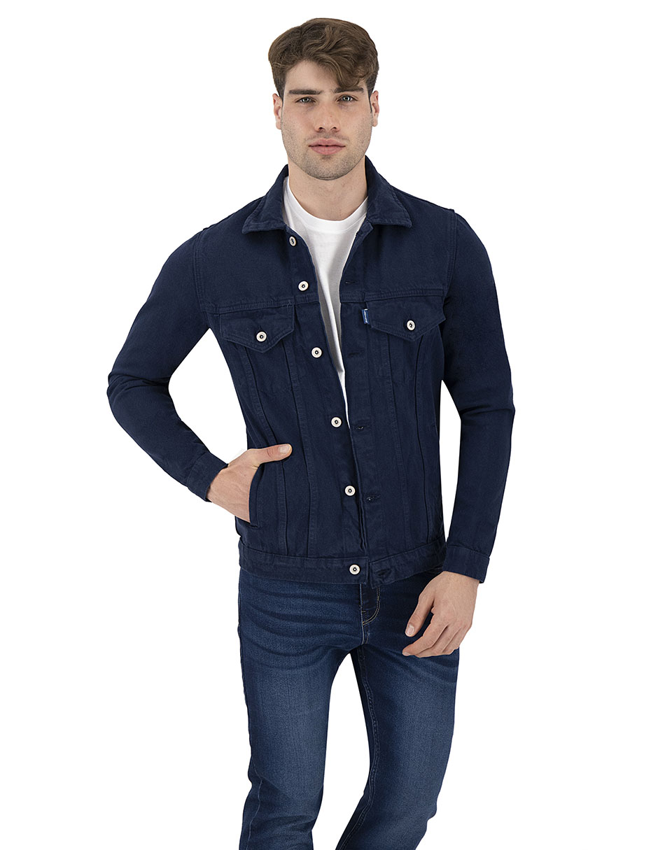 Foto 8 pulgar | Chamarra De Mezclilla Indicum Denim Ocean Hombre
