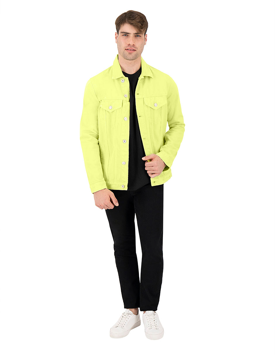 Foto 1 | Chamarra De Mezclilla Indicum Denim High Hombre