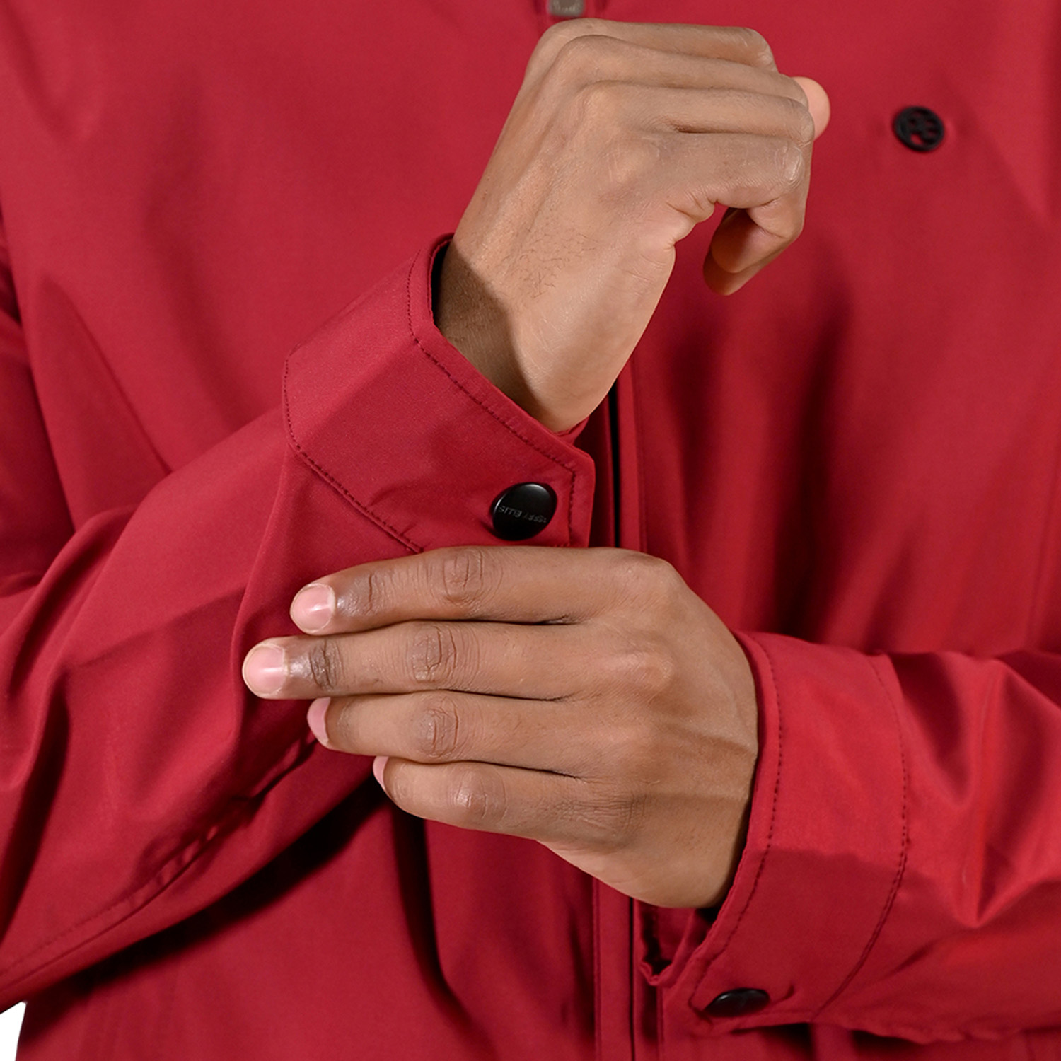 Foto 6 pulgar | Chamarra En Color Rojo, Marca Perry Ellis Para Caballero.