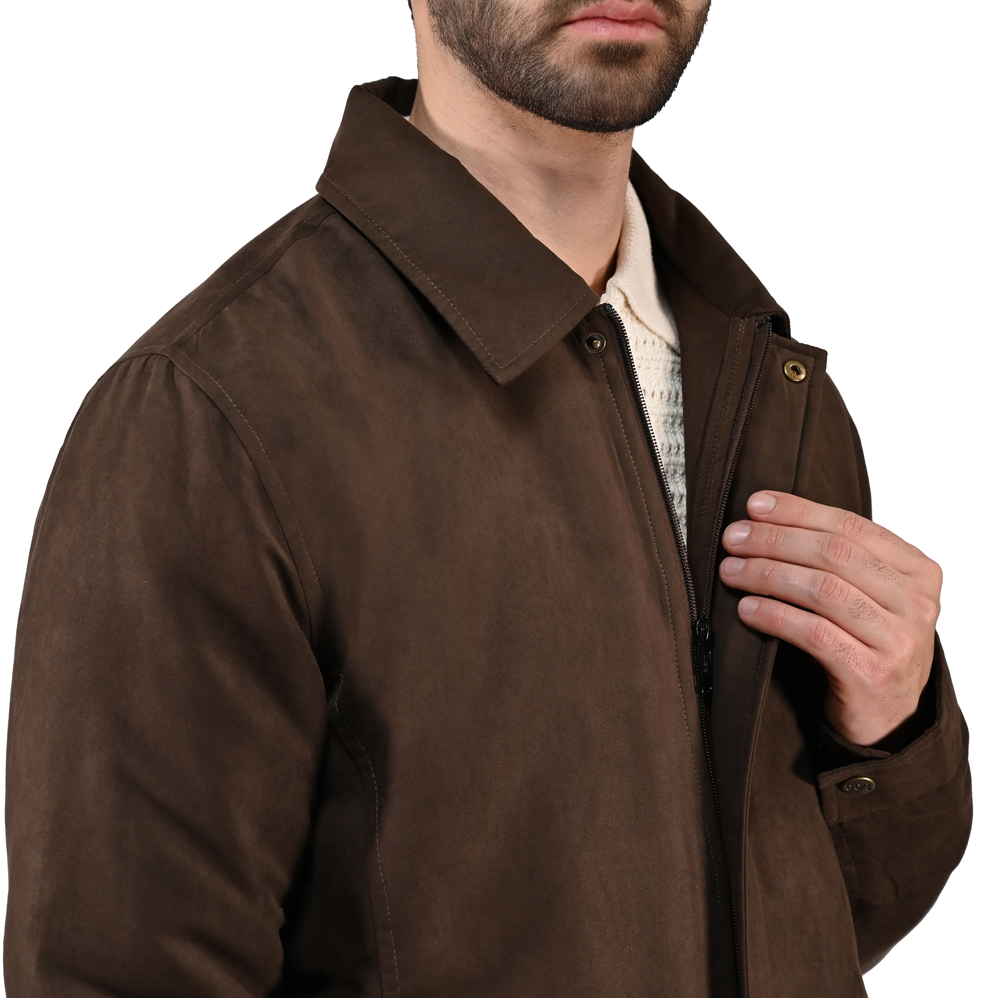 Foto 5 pulgar | Chamarra Clásica Para Hombre, Marca Lee En Color Café Oscuro.