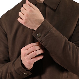 Foto 5 | Chamarra Clásica Para Hombre, Marca Lee En Color Café Oscuro.