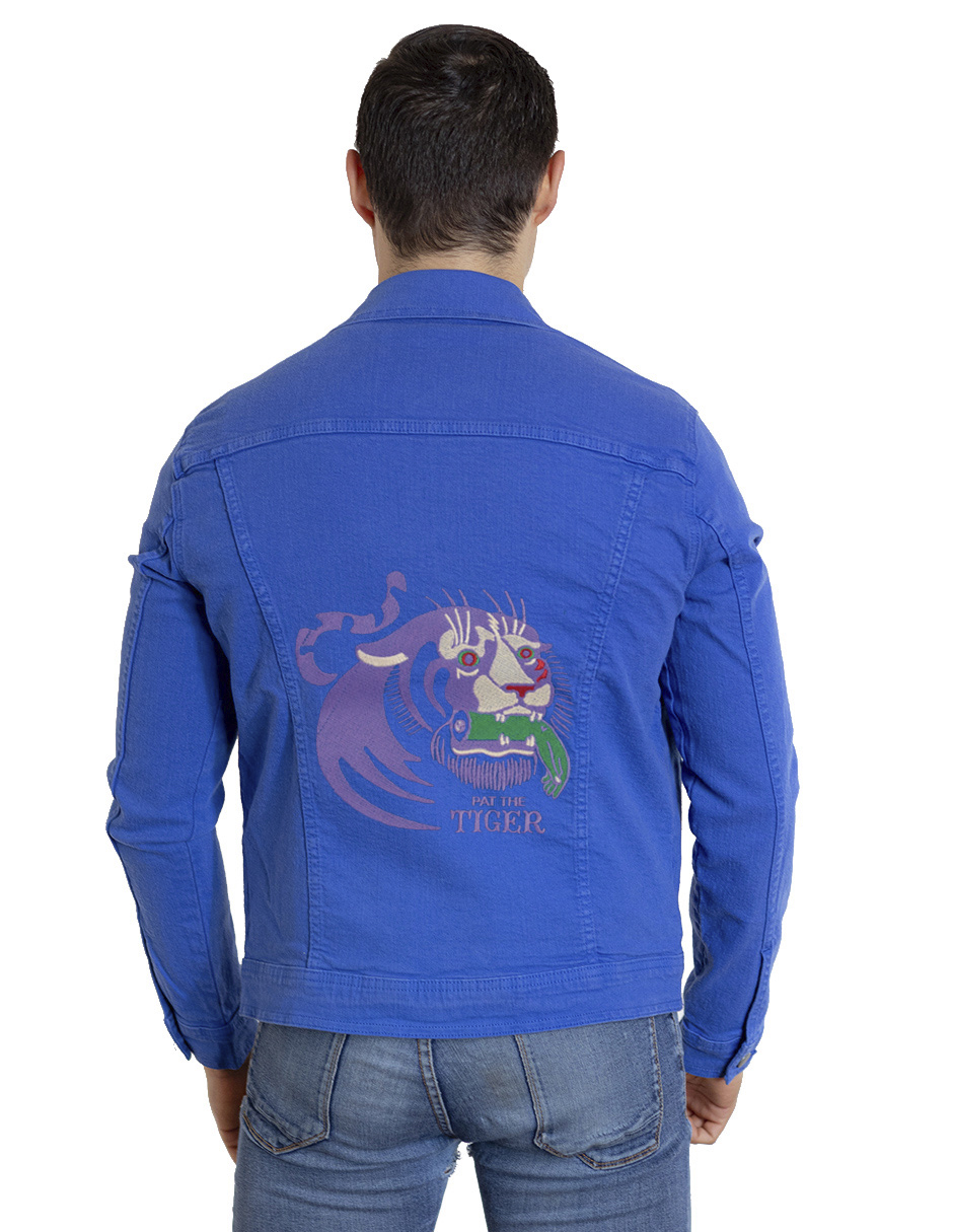 Foto 2 | Chamarra Indigo Indicum Paw Hombre