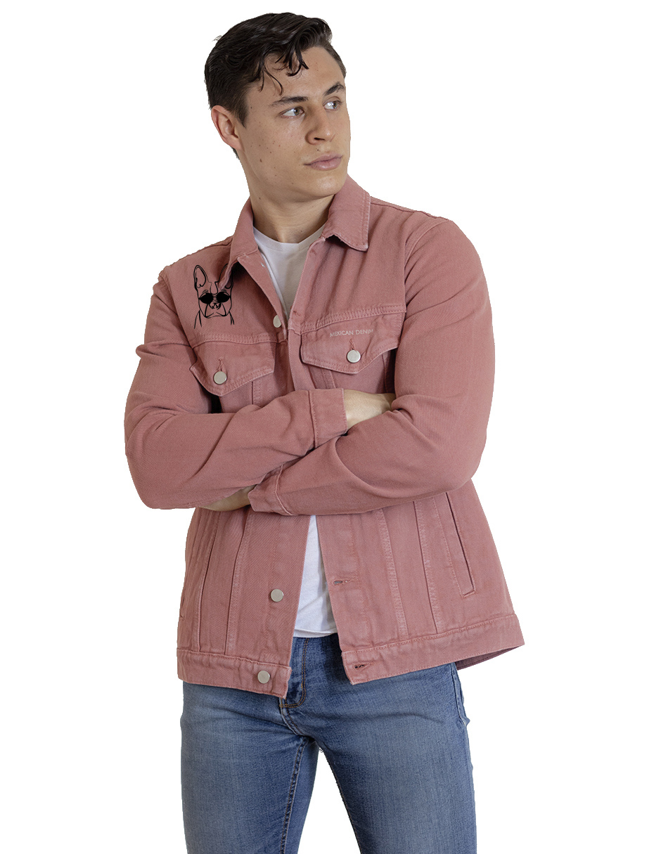 Foto 1 | Chamarra Rosa Indicum Pink Dog Hombre
