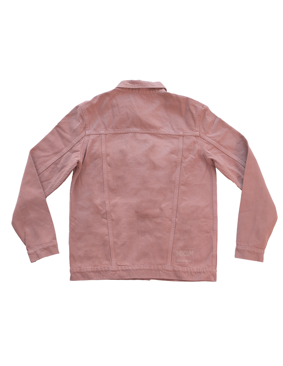 Foto 5 pulgar | Chamarra Rosa Indicum Pink Dog Hombre