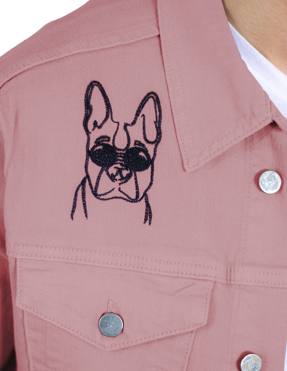Foto 7 pulgar | Chamarra Rosa Indicum Pink Dog Hombre