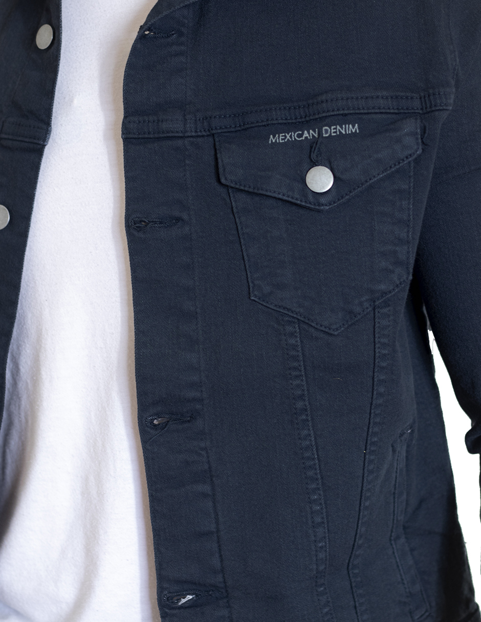 Foto 8 pulgar | Chamarra De Mezclilla Indicum Denim Ocean Hombre