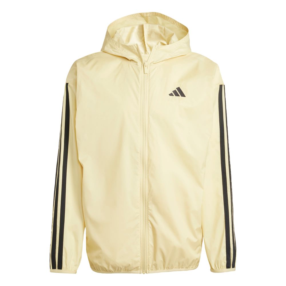 Foto 1 | Rompevientos Essentials 3 Franjas Adidas Amarillo Hombre