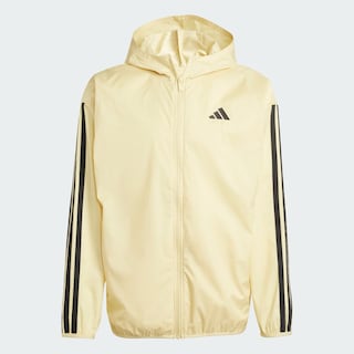 Foto 3 | Rompevientos Essentials 3 Franjas Adidas Amarillo Hombre