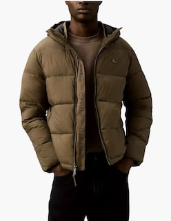 Foto 2 | Chamarra Calvin Klein Puffer De Invierno Casual Para Hombre