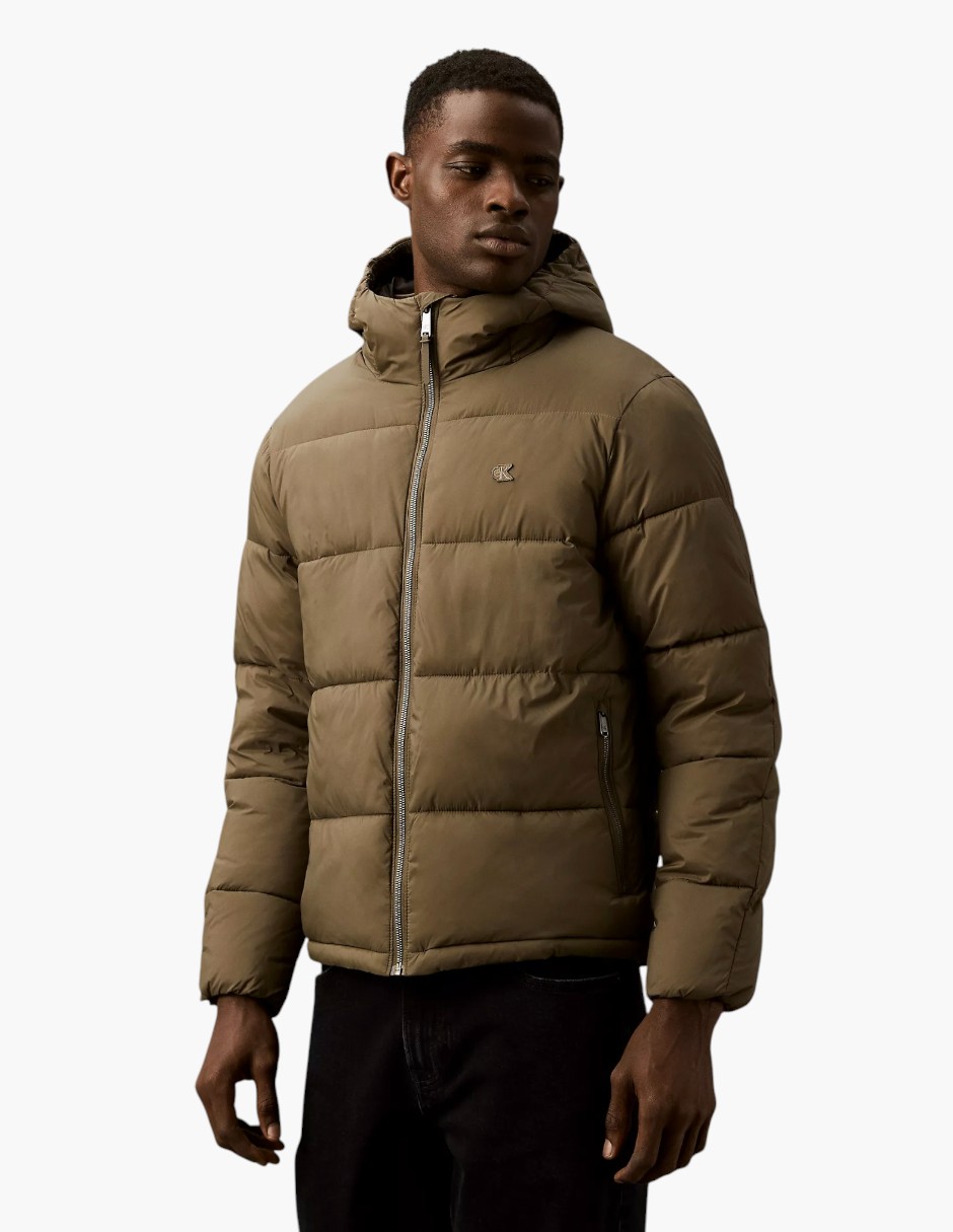 Foto 5 pulgar | Chamarra Calvin Klein Puffer De Invierno Casual Para Hombre